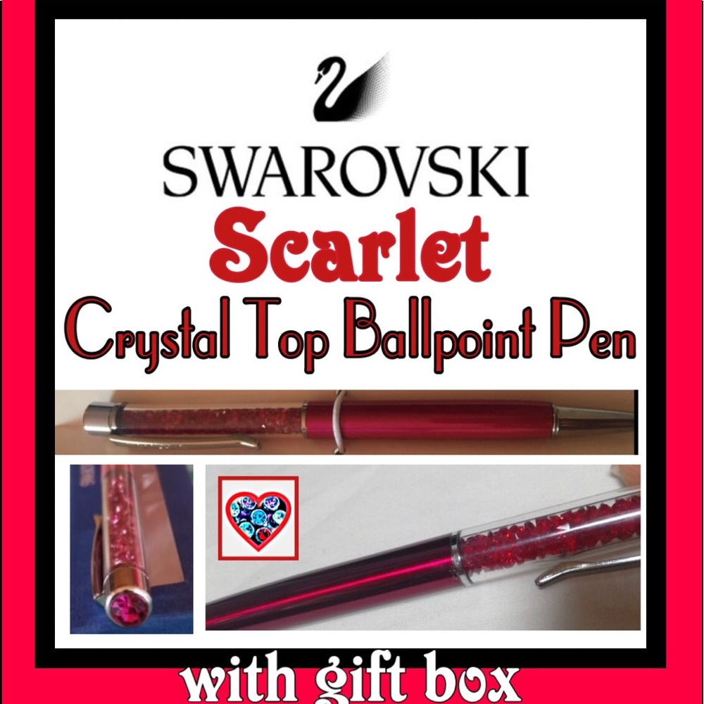 Swarovski Crystal Quicksand Diamond Ballpoint Pen